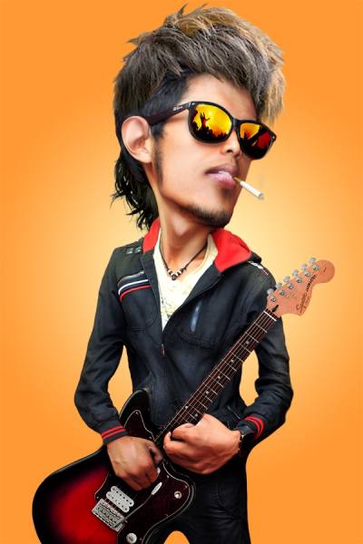 Photograph Muhammad Munir  Guitar Hero on One Eyeland